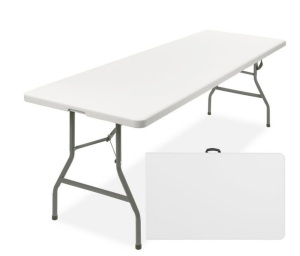 8ft Plastic Folding Table