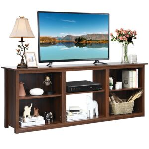 70'' 2-Tier TV Stand Entertainment Media Console Center 