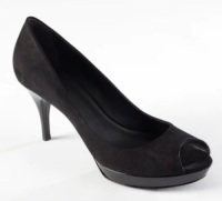 Zofie&nbsp;Lucia Black Nubuck Suede Pump, 11