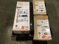 Lot of (3) HDX Storage Units - 2 Complete&nbsp;