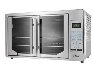 Oster Silver Countertop Digital French Door Convection Oven