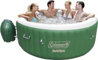 Coleman SaluSpa Inflatable Hot Tub -&nbsp;Portable Hot Tub W/ Heated Water System & Bubble Jets. Appears New