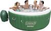Coleman SaluSpa Inflatable Hot Tub -&nbsp;Portable Hot Tub W/ Heated Water System & Bubble Jets. Appears New