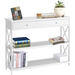 Console Entryway Table Narrow Classic X Design