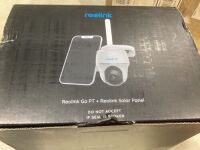 Reolink Go PT Security Camera & Reolink Solar Panel&nbsp;