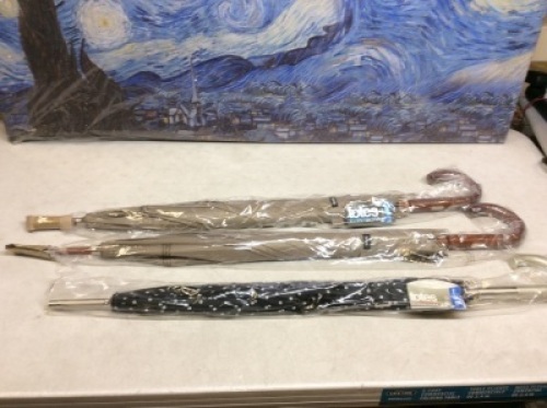 Lot of (3) Umbrellas - Appear New
