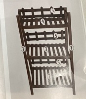 Wooden Shelving, May Be Missing Hardware