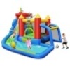 Inflatable Bouncer Water Slide Bounce House Splash Pool without Blower, Appears New, Retail $421.44