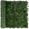Outdoor Faux Ivy Privacy Screen Fence, Appears New