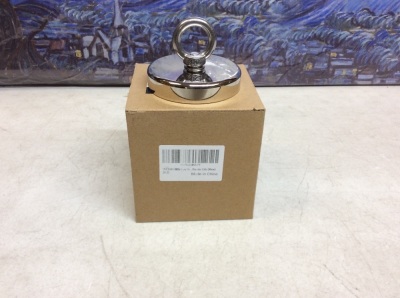 MHDMAG 880lbs Super High Power Neodymium Rare Earth Magnet for Magnetic Fishing, Diameter 3.54in - Appears New  