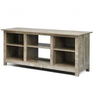 2-Tier 58" Tv Stand Entertainment Media Console Center