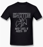 Led Zepplin United States of America 1977 T-Shirt, XL