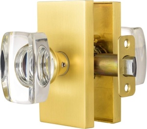 Interior Passage Glass Door Knob