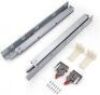 5 Pairs Self Soft Close Under/Bottom Rear Mounting Drawer Slides 18 inch