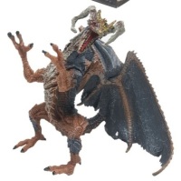 The Legendary Gray Winged Dragon Small Figurine