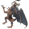 The Legendary Gray Winged Dragon Small Figurine