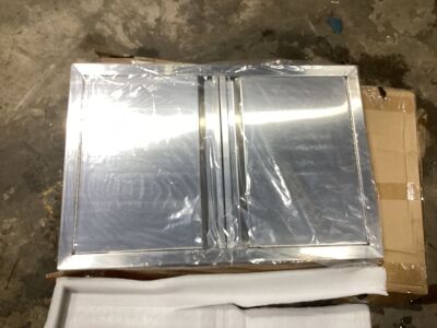 Stainless Steel Grill Doors
