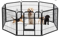Lot of 2 Portable Puppy Exercise Pen, May Be Missing Hardware