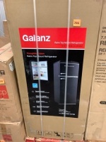 Galanz 7.6 cu ft Retro Top Mount Refrigerator
