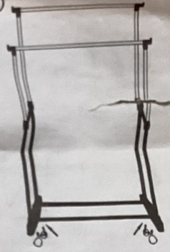 Clothes Rack, May Be Missing Hardware