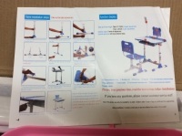 Pink Childrens Desk - Appears New&nbsp;