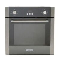 24 in. 2.2 cu. ft. Single Electric Wall Oven with Convection in Stainless Stee