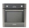 24 in. 2.2 cu. ft. Single Electric Wall Oven with Convection in Stainless Stee