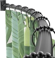 Lot of (2) PrettyHome Adjustable Arched Curved Shower Curtain Rod&nbsp;