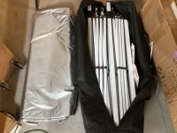Large Pop up Canopy with carry bag, zipper broken