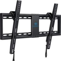 PERLESMITH Tilt Low Profile TV Wall Mount Bracket for 32-82 Inch&nbsp;Flat Screen TVs - Fits 16&rdquo;- 24&rdquo; Wood Studs, Holds up to 132lbs - Appears New