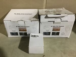 Lot of (2) Wifi Security Cameras 