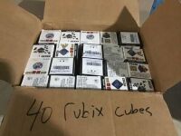 Lot of (40) Rubiks Cube Puzzle Games&nbsp;