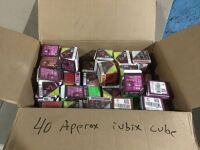Lot of Approx (40) Rubiks Cube Puzzle Games&nbsp;