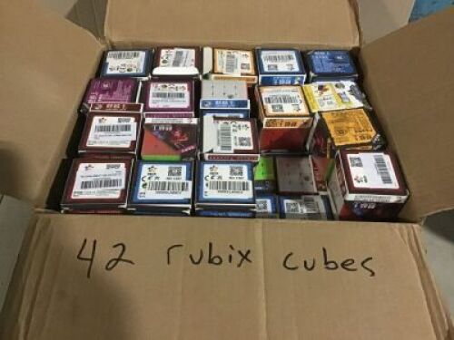 Lot of (42) Rubiks Cube Puzzle Games&nbsp;