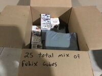 Lot of (25) Assorted Rubiks Cube Puzzle Games&nbsp;