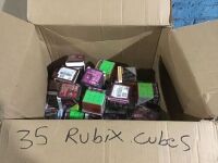 Lot of (35) Rubiks Cube Puzzle Games&nbsp;