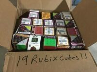 Lot of (19) Rubiks Cube Puzzle Games&nbsp;
