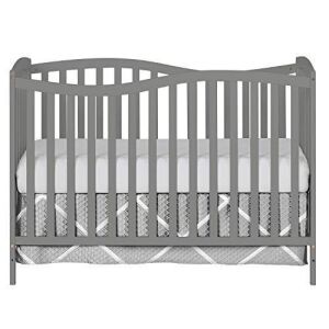 Dream On Me Chelsea 5-in-1 Convertible Crib, Storm Grey