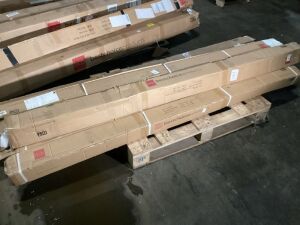 Pallet of Diagonal 1:1 HD Pull-Down Manual Projector Screen - 119in - Uninspected