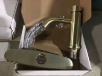 Lot of (2) Gold&nbsp;Faucets