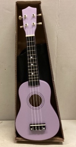 Ukulele w/ Tuner, Purple