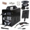 MIG 130 Welder Flux Core Wire Automatic Feed Welding Machine with&nbsp;Cooling Mask. Appears New