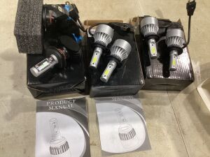 Lot of LED Headlight Bulbs 