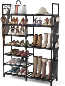 VTRIN Shoe Rack Shoe Organizer 7 Tier