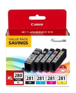 Canon Ink Cartridges Value Pack for Pixma Printers