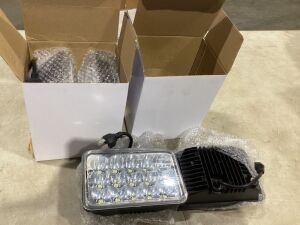 4" x 6" Headlights for Pontiac Firebird Grand Am, Set of 4 