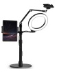 SupeDesk Desktop Selfie Ring Light Phone Tablet Stand
