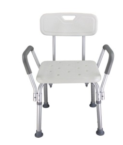 Ergonomic Shower Chair, White