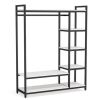 Heavy Duty Free-Standing Closet Organizer w/ 6 Shelves & Hanging Bar&nbsp;