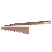 13x8 ft Retractable Patio Awning, Sandy Color&nbsp;